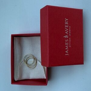 James Avery Gold Ring Trio